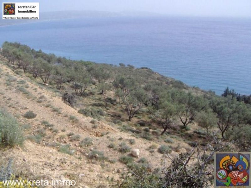 Kokkinos Pirgos Kreta, Kokkinos Pirgos, Agia Galini, gr. Grundstück 130.000qm² mit Panorama Meerblick zu verkaufen Grundstück kaufen